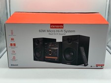Micro sistema Bluetooth Aiwa 60W com alto-falantes de estante e CD player comprar usado  Enviando para Brazil