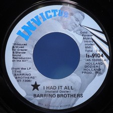 Barrino brothers 7 for sale  UK