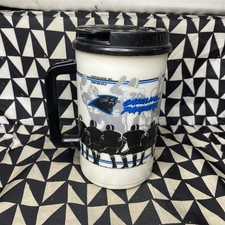 Caneca Whirley Thermo Plastic Vintage 1996 NFL Carolina Panthers Custom Edge comprar usado  Enviando para Brazil
