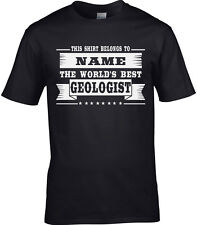 Geologist mens personalised for sale  ENFIELD