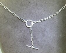 Silver necklace bar for sale  UK