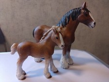 Schleich pferde clydesdale gebraucht kaufen  Sinntal