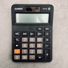Calculadora de mesa Casio MX-12 usada display de 12 dígitos produto sucessor claro comprar usado  Enviando para Brazil