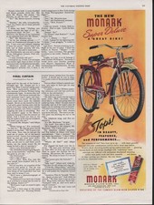 1947 MONARK SUPER DELUXE BICICLETA INFANTIL ESPORTE KING PEDAL CHICAGO AD 11603 comprar usado  Enviando para Brazil