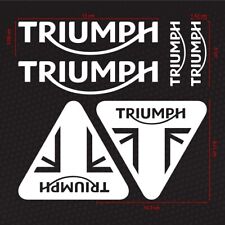 Kit adesivi triumph usato  Palermo