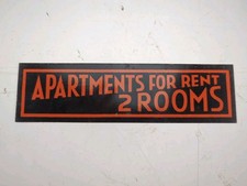 Vintage rental sign for sale  Newport