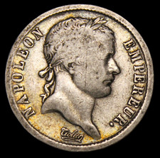 Francs napoléon ier d'occasion  Gan