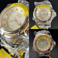 Relógio Invicta Reserve 29224 52mm prata/ouro parafuso Zeus Heritage 87/300 Diamond Acc, usado comprar usado  Enviando para Brazil