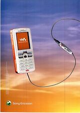 Usado, (MOJ10) ANÚNCIO 11X18" DUAS PÁGINAS: TELEFONE WALKMAN SONY ERICSSON W800I comprar usado  Enviando para Brazil
