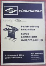 Strautmann fahrsilo entnahmege gebraucht kaufen  Recke