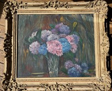 Tableau huile ancien d'occasion  Reims