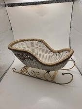 Christmas white wicker for sale  Dundee