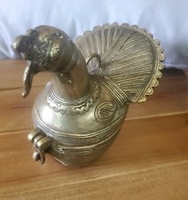 Galo de latão fundido à mão vintage Dhokra bugigangas ou caixa de joias comprar usado  Enviando para Brazil