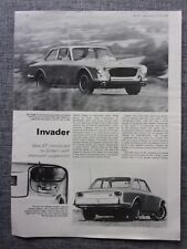 Gilbern invader orig for sale  BENFLEET