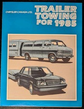 1985 chrysler trailer for sale  Calais