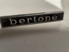 Bertone badge for sale  CRANBROOK