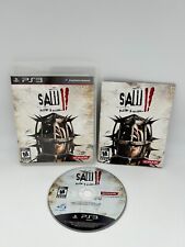 SAW II 2 CARNE E SANGUE Sony Playstation 3 PS3 Caixa Completa na Caixa Manual Testado comprar usado  Enviando para Brazil