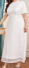 Neues brautkleid weiß gebraucht kaufen  Bockhorn