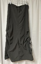 Usado, Saia maxi longa cinza vintage Y2K MT:2 bolso de carga grunge gótico GG comprar usado  Enviando para Brazil