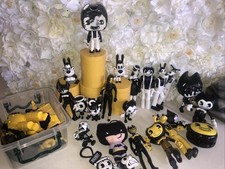 lote de bonecos bendy & the ink machine pacote trabalho phat mojo Sammy Lawrence Audrey, usado comprar usado  Enviando para Brazil