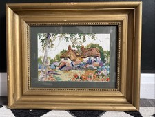 Vintage 1940s embroidered for sale  WIGAN