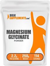 BulkSupplements glicinato de magnésio em pó - 2,2 g porção comprar usado  Enviando para Brazil