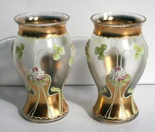 Pair czech moser for sale  GLASGOW
