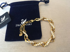 Vintage swarovski gold for sale  LEEDS