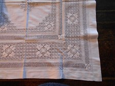 Small white linen for sale  PULBOROUGH