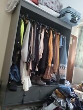 Ikea. grey wardrobe for sale  YEOVIL