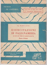 Libro esercitazioni falegnamer usato  Sant Elpidio a Mare