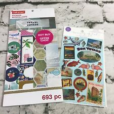 Scrapbooking stickers autocoll d'occasion  Expédié en Belgium