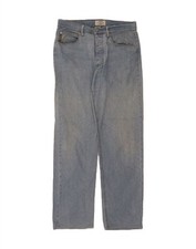 Jeans reto masculino ARMANI W34 L34 azul algodão DF39 comprar usado  Enviando para Brazil