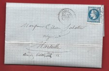1869 lettre 29 d'occasion  Sochaux