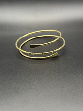 Pulseira/braço de anel duplo tom dourado joias da moda - Novo sem etiquetas comprar usado  Enviando para Brazil