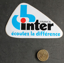 Autocollant sticker radio d'occasion  Annecy