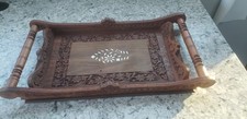 tray india wood carved for sale tray india wood carved for sale Shelby