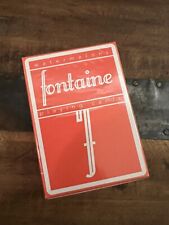 Fontaine playing cards d'occasion  Expédié en Belgium
