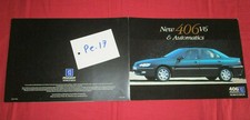 Pe.17 / PEUGEOT  406 V6 & automatics / dépliant english text october 1996, usado comprar usado  Enviando para Brazil