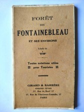 Foret fontainebleau carte d'occasion  Rouen-