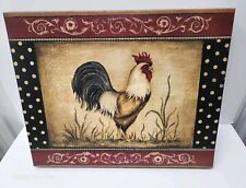 Rooster stretched canvas for sale  Pooler
