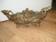 Jardiniere messing jugendstil gebraucht kaufen  Norderstedt