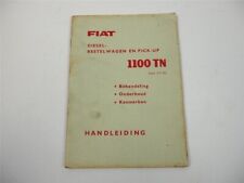 Fiat 1100TN type 217N Diesel Bestelwagen en Pickup Handleiding comprar usado  Enviando para Brazil