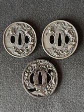 Set alloy tsuba d'occasion  Expédié en Belgium
