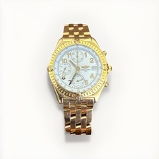 Breitling 18k gold for sale  TAMWORTH