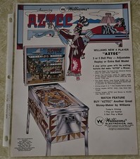 Williams aztec original for sale  Applegate