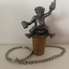Pewter cork bottle for sale  CHESTERFIELD