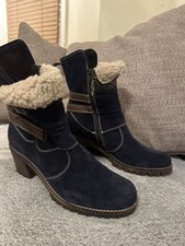 Manas blue suede for sale  HULL