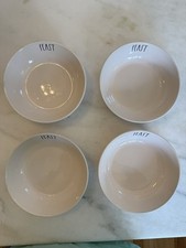 Usado, (4) Tigelas de salada de macarrão RAE DUNN 8” conjunto de 4 pratos de fazenda “Festa” LEIA comprar usado  Enviando para Brazil