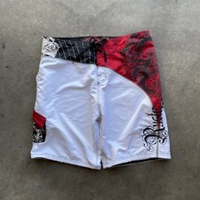 Shorts de tabuleiro vintage enferrujado vermelho Y2K tamanho: 38, usado comprar usado  Enviando para Brazil